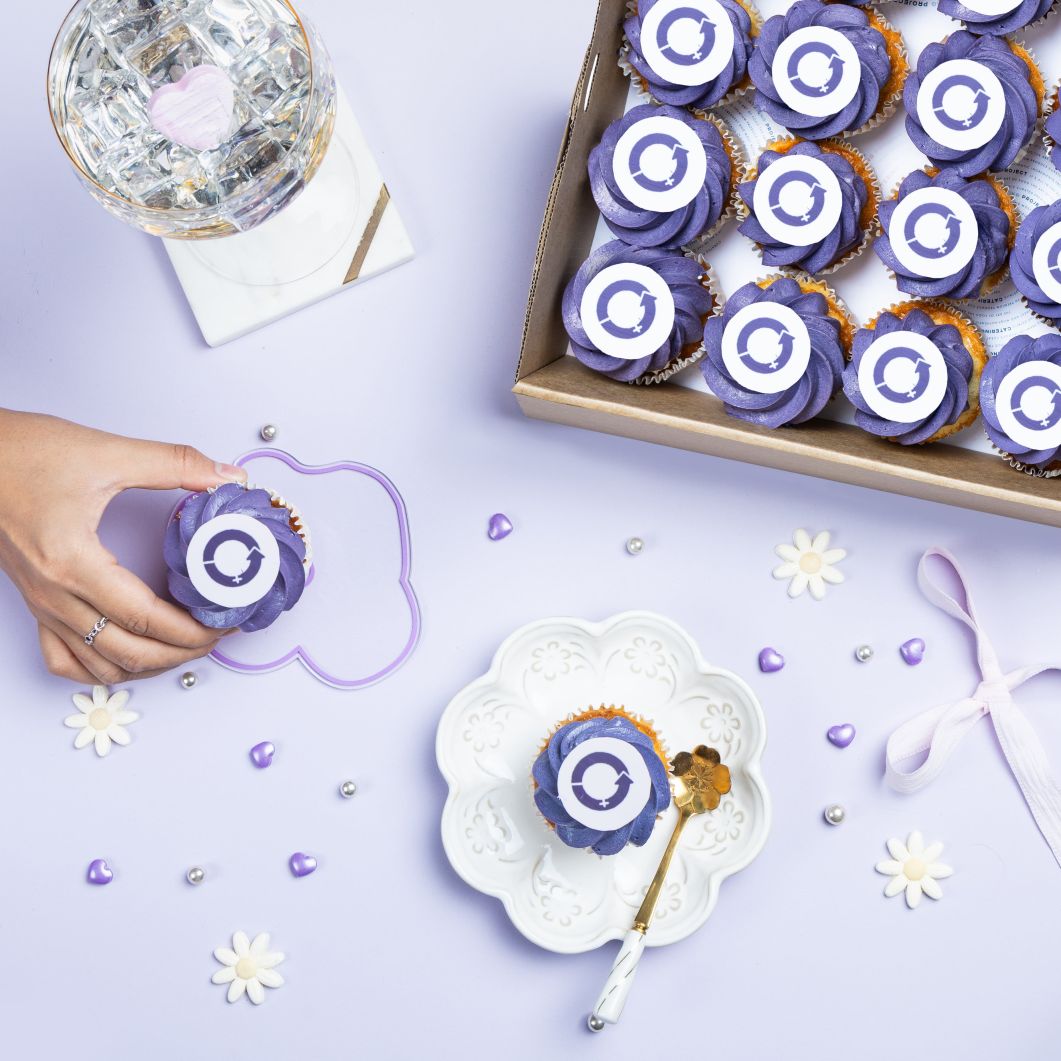 International Women's Day Large Cupcake Platter