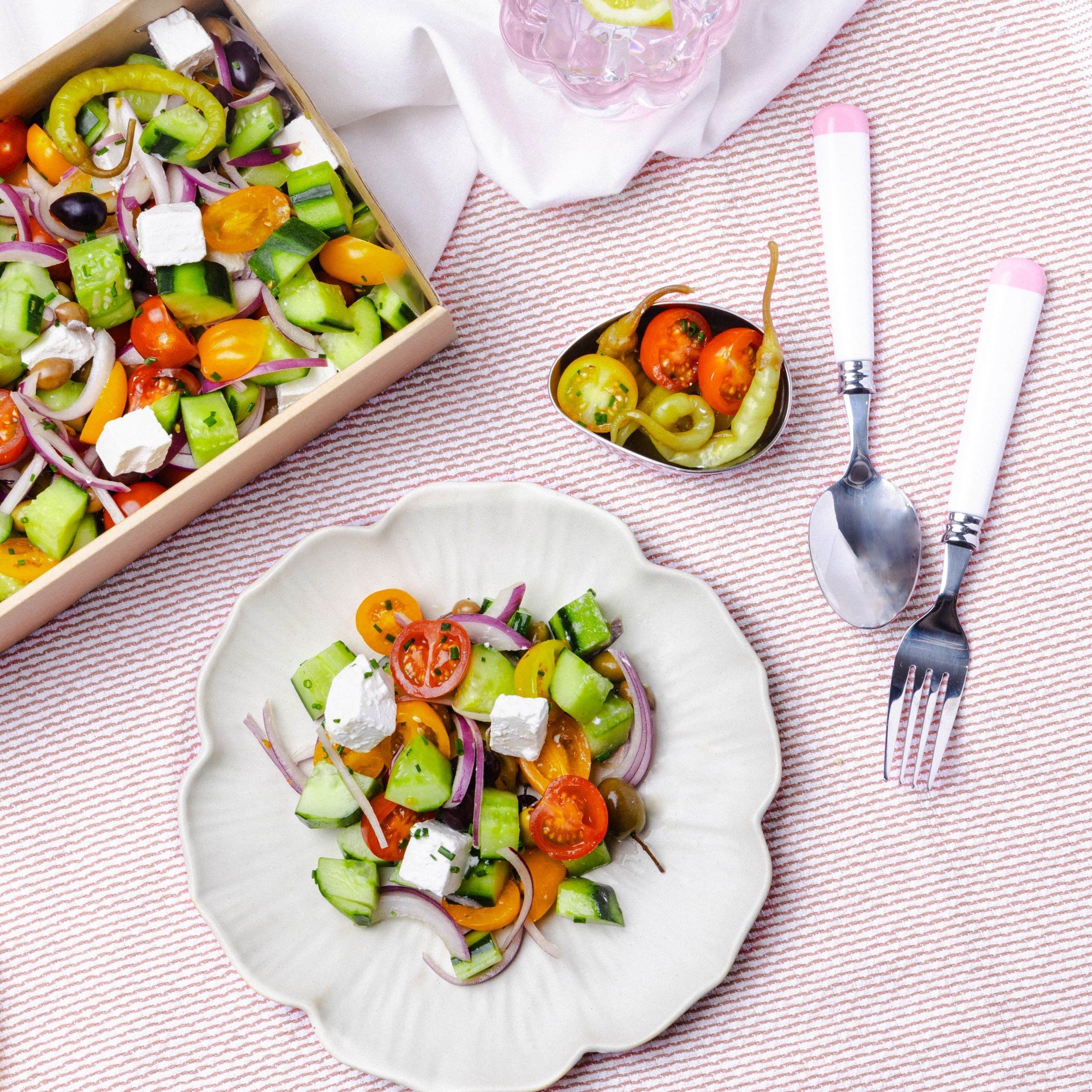 Greek Salad Platter