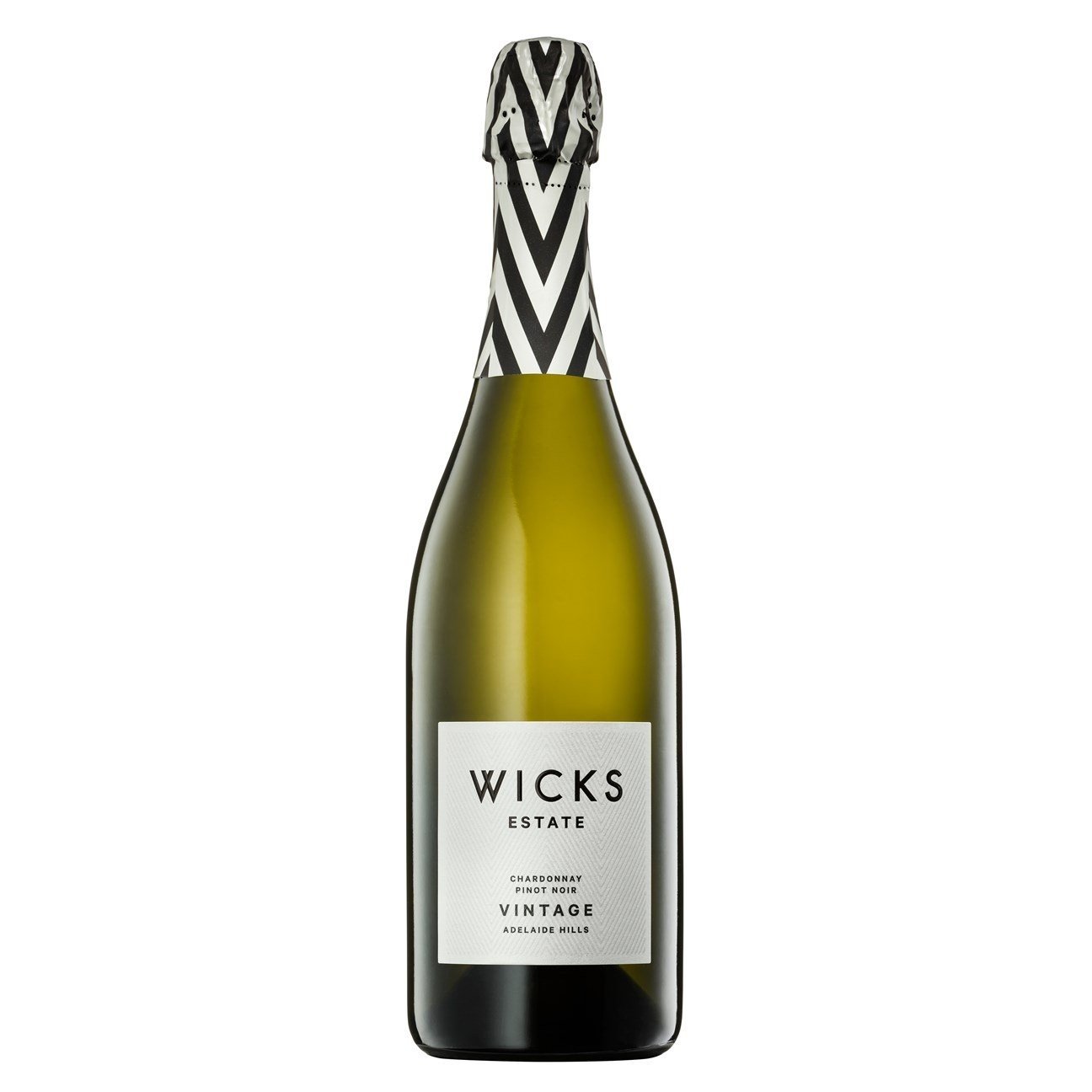 2022 Wicks Estate Sparkling Chardonnay Pinot Noir, Adelaide Hills SA Case 6 Bottles