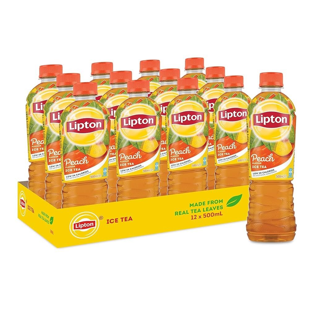 Lipton Iced Tea Peach Pet 500ML X 24 Bottles