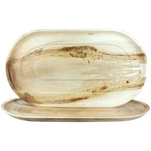 Bamboo Platter 56*31cm 10 Pack
