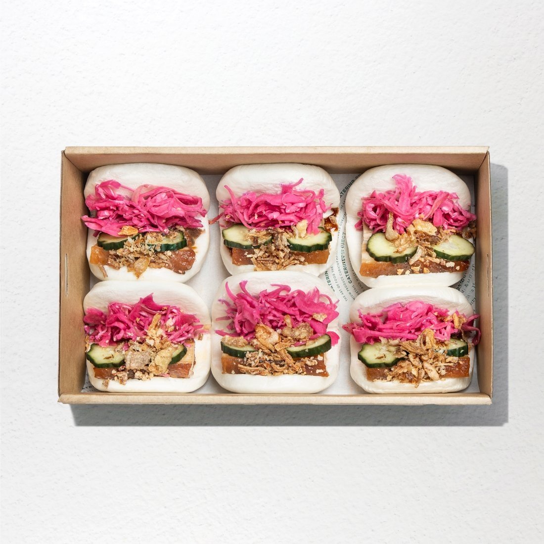 Korean Pork Belly Bao Bun Platter 
