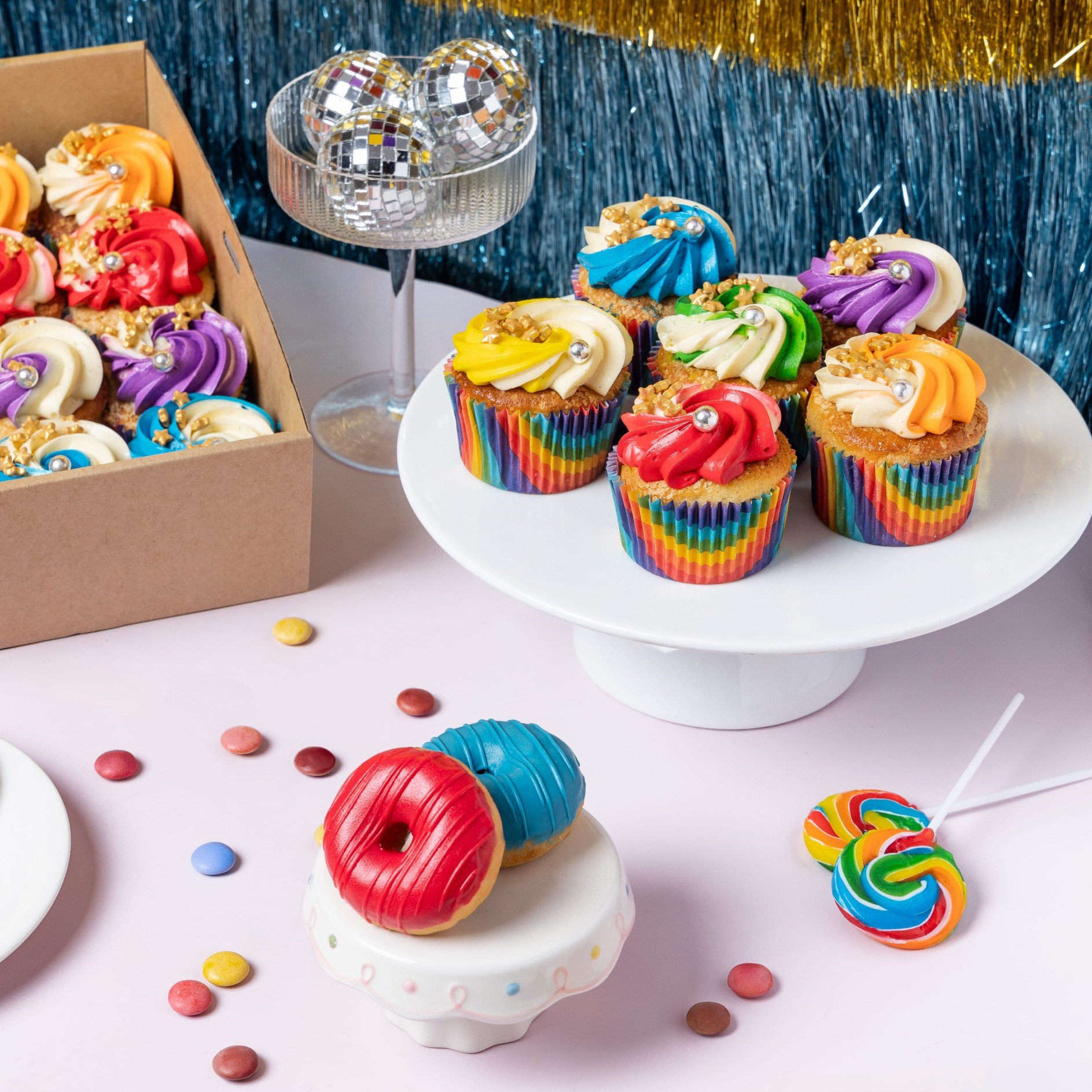 Mardi Gras Sweet Treats Platter
