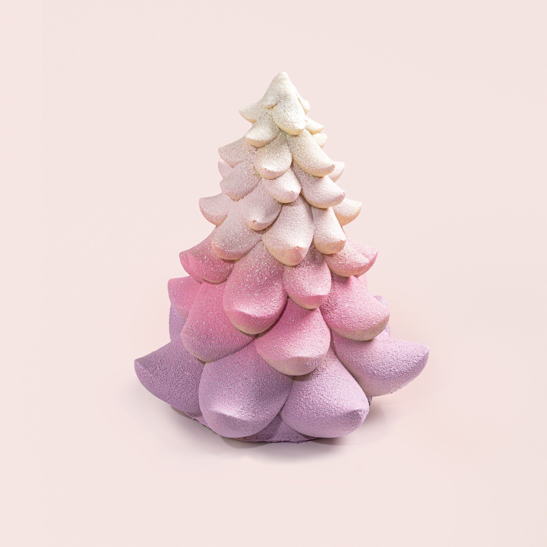 Sculpted Pink Tree Cake