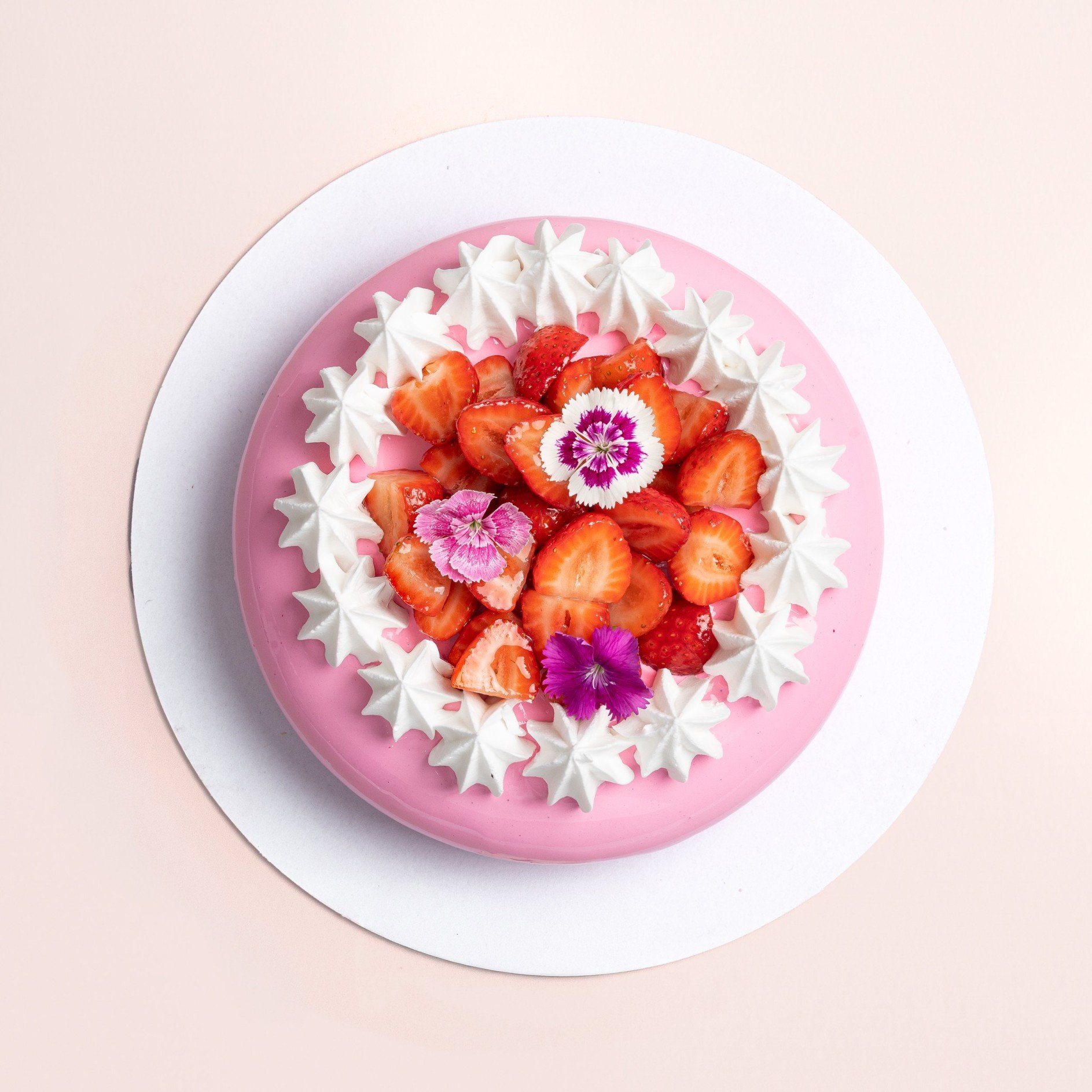Raspberry Mousse Cake
