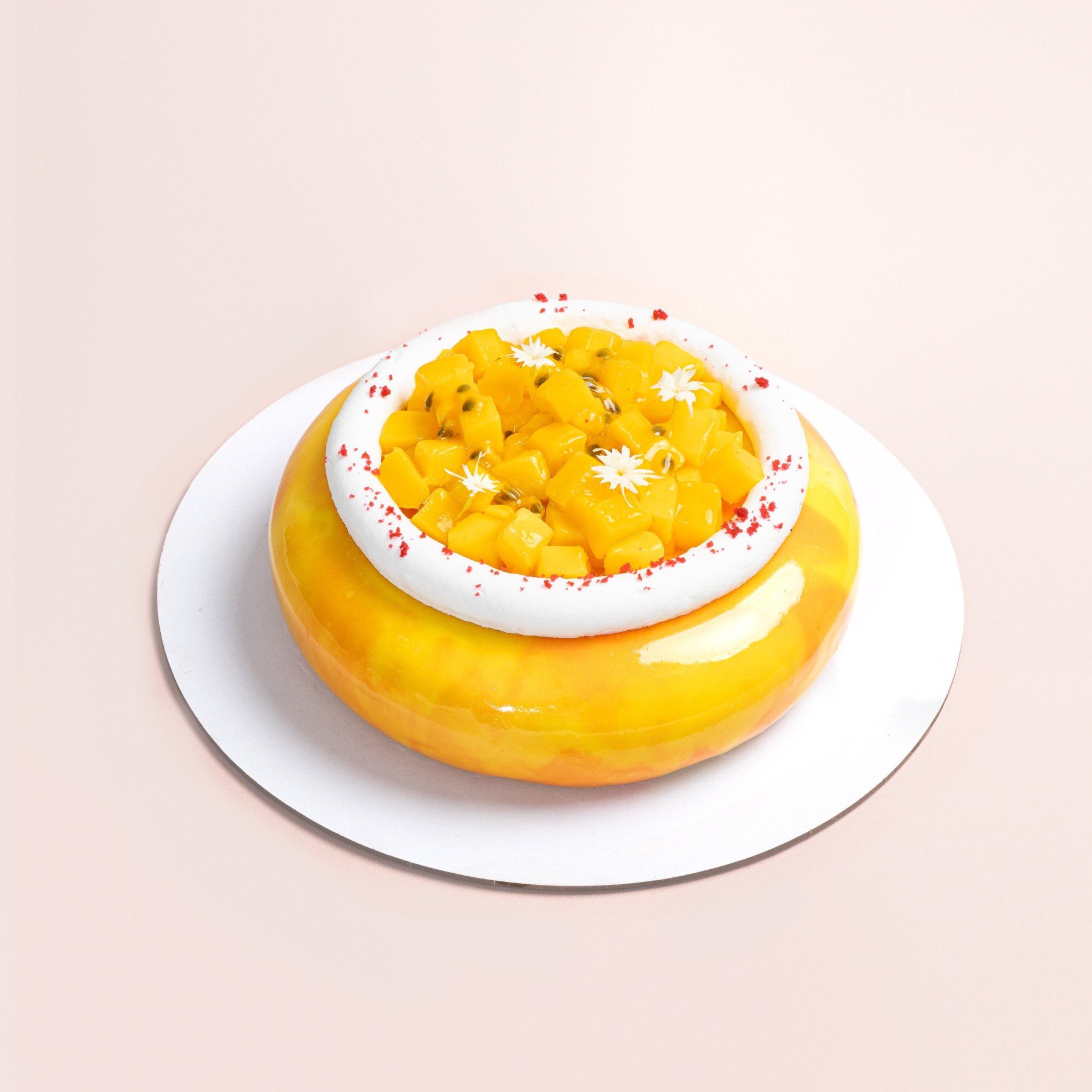 Passionfruit Mousse Cake