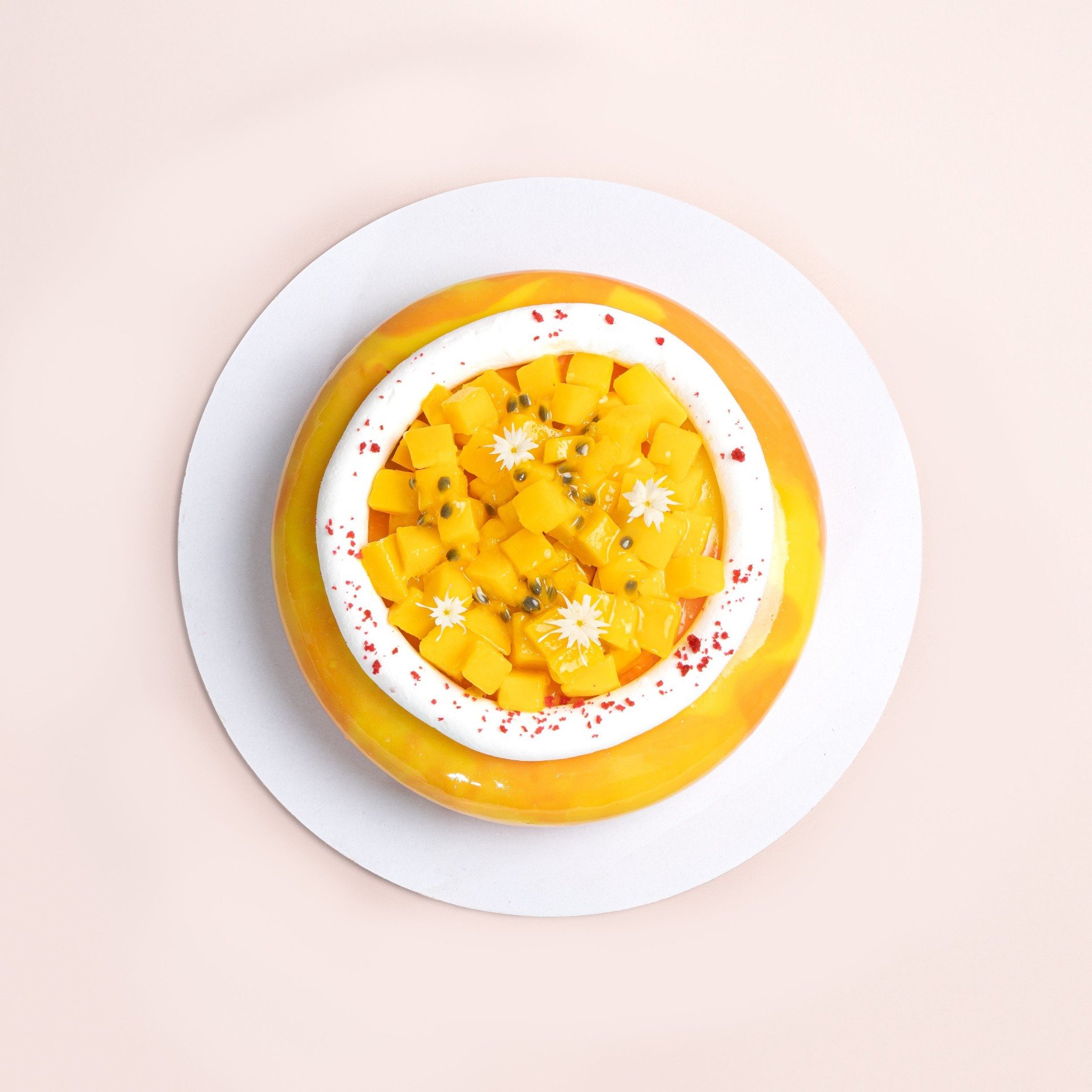 Passionfruit Mousse Cake