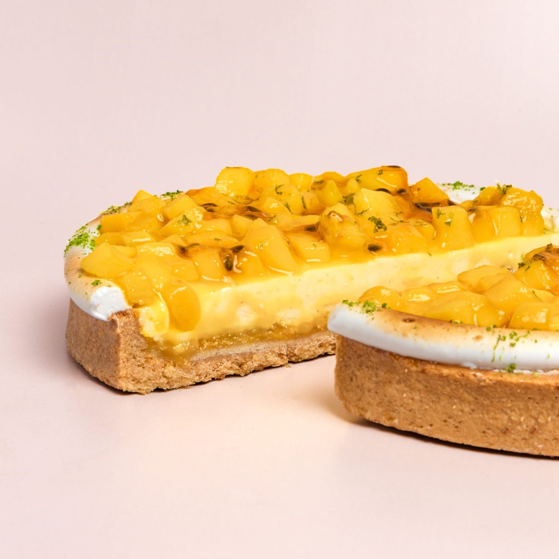 Mango & Passionfruit Tart