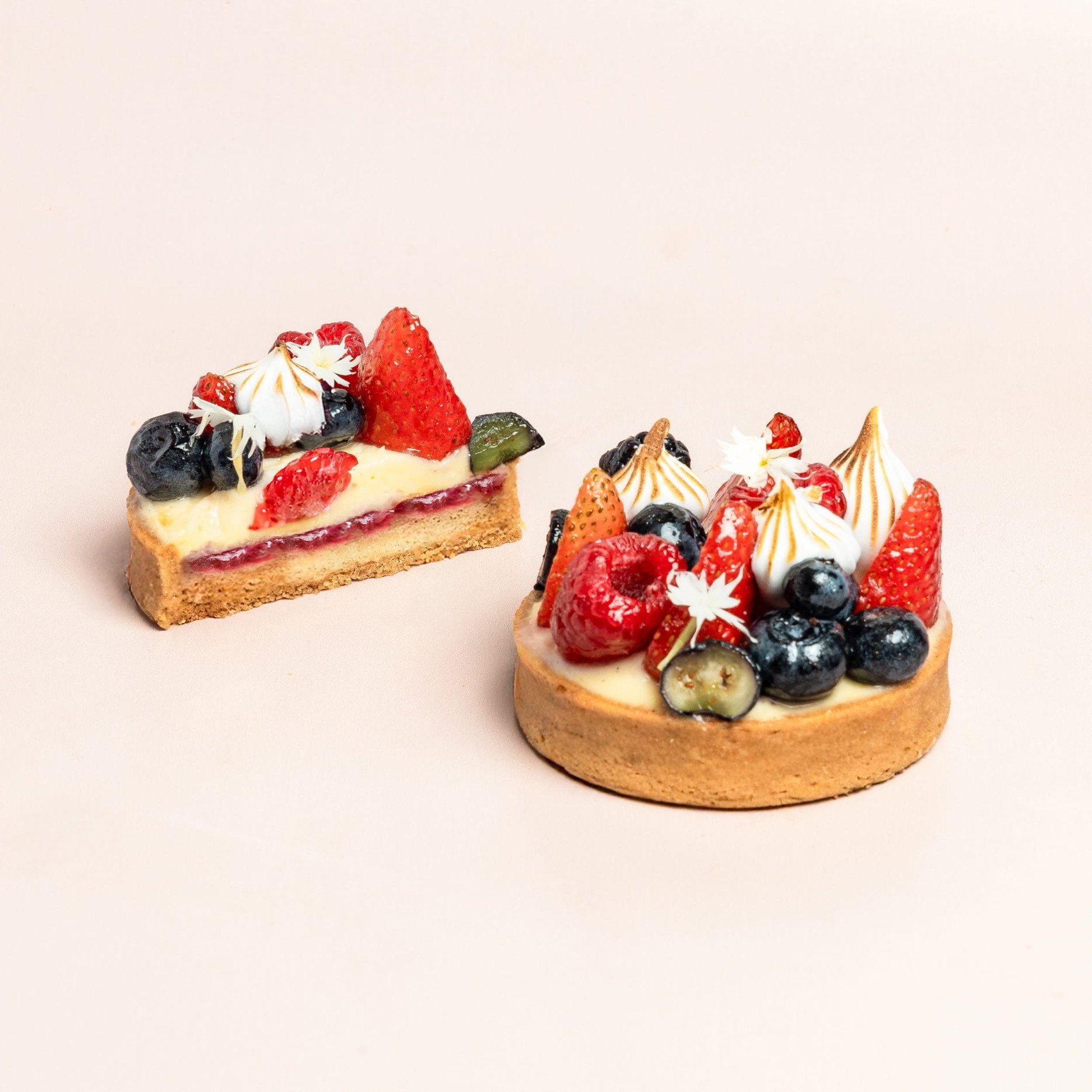 Pack of 6 Mixed Berry Mini Tart