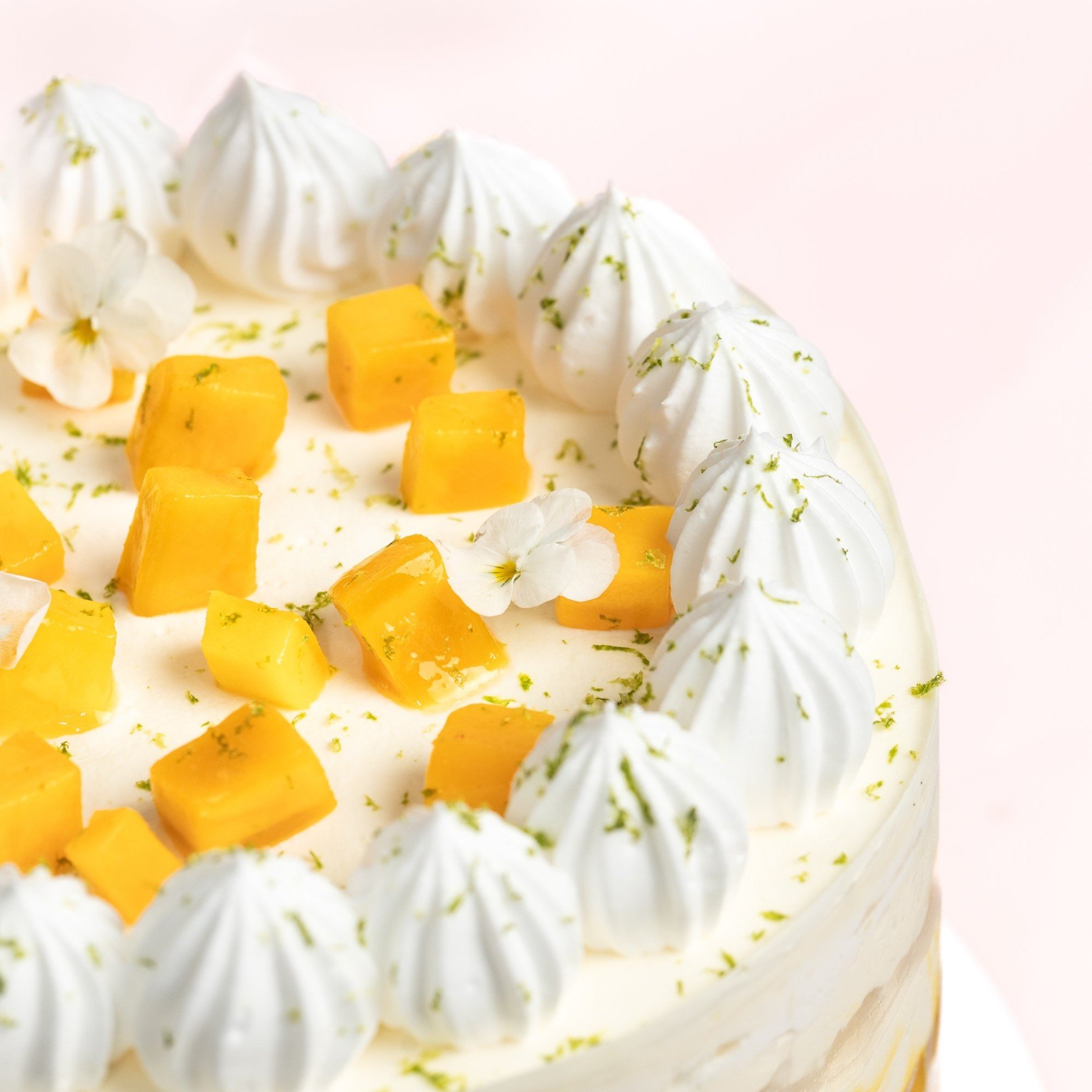 Mango Chiffon Cake