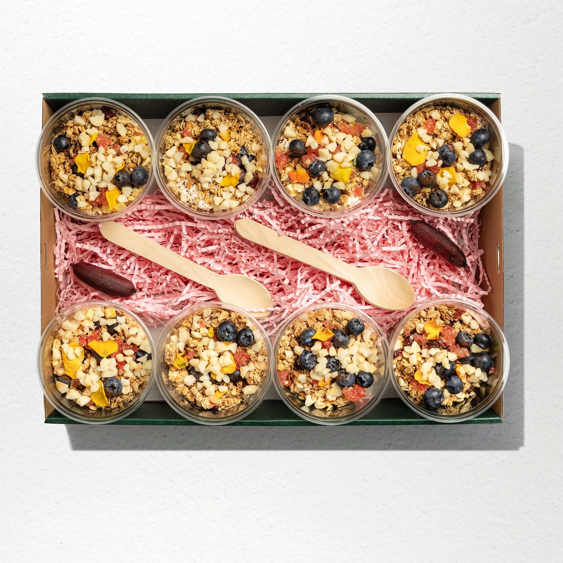 Wattleseed & Macadamia Granola Pot Platter