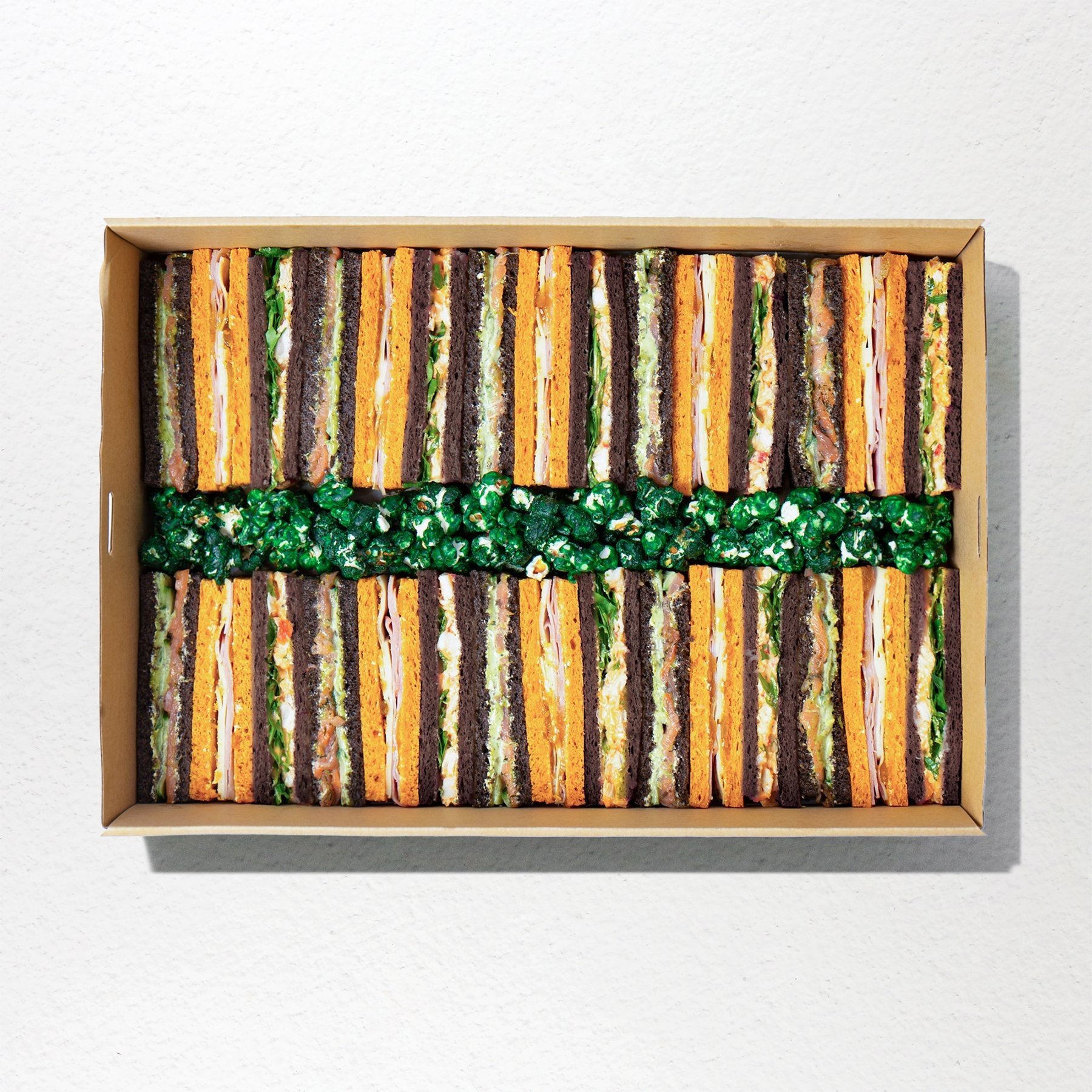 Halloween Finger Sandwich Platter