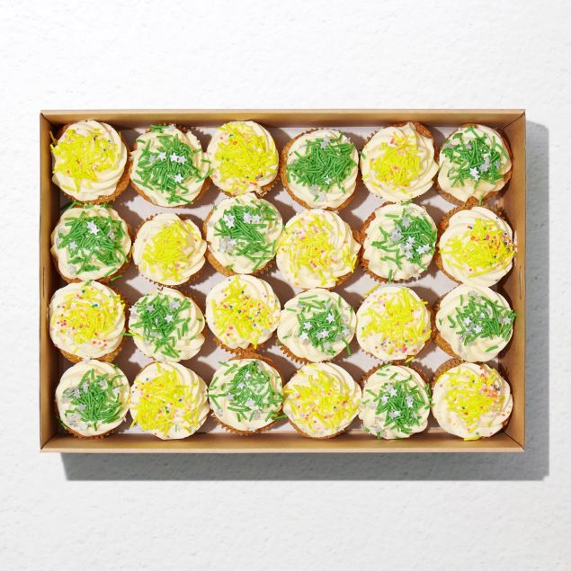 Vanilla Cupcake Platter