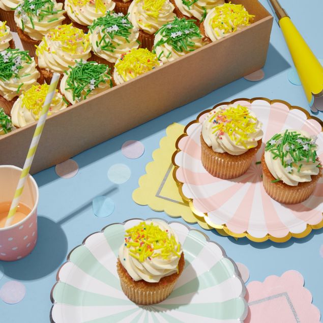 Vanilla Cupcake Platter