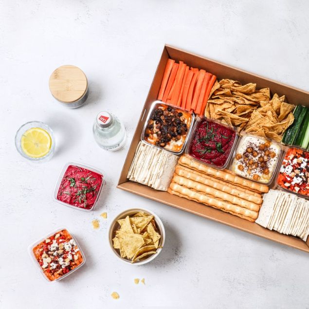 Artisanal Dips Grazing Platter