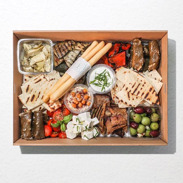 Mediterranean Mezze Grazing Platter