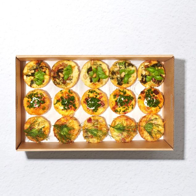 Baby Frittata Platter