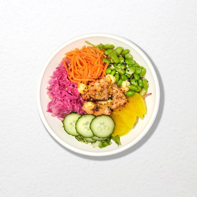 Ahi Salmon Poke Bowl