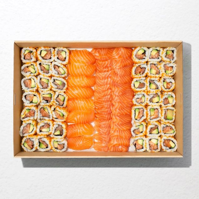 Salmon Sushi Platter