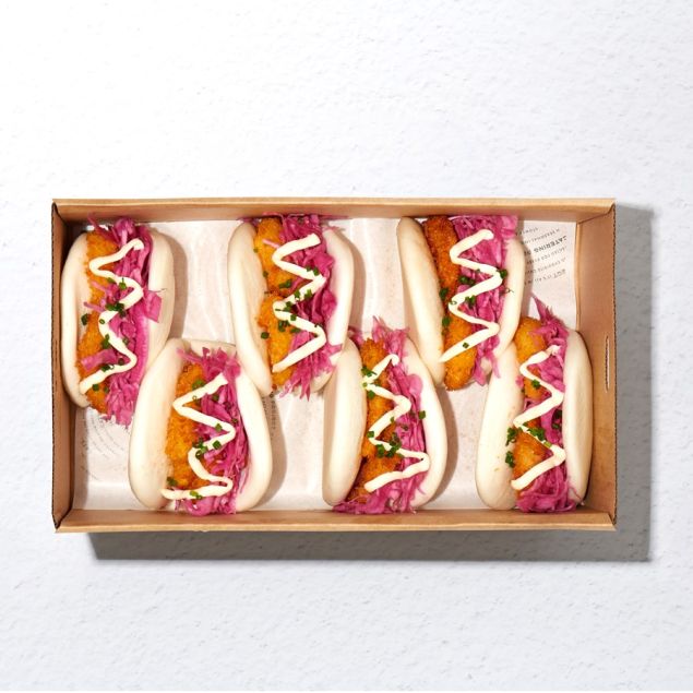 Prawn Katsu Bao Bun Platter