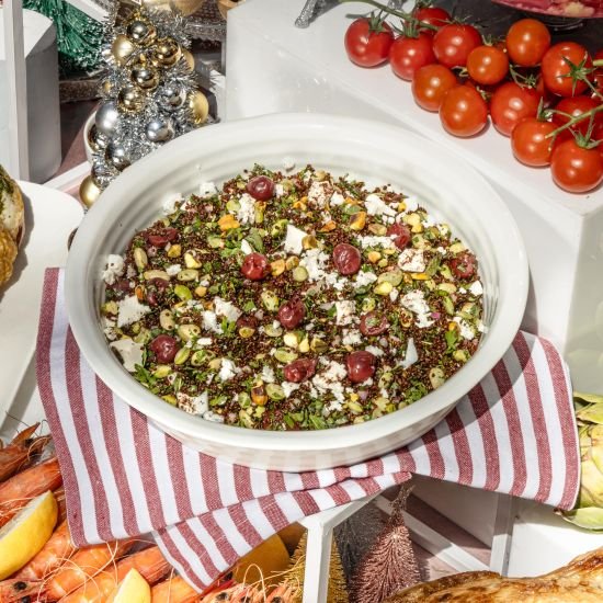 Cherry & Edamame Tabbouleh