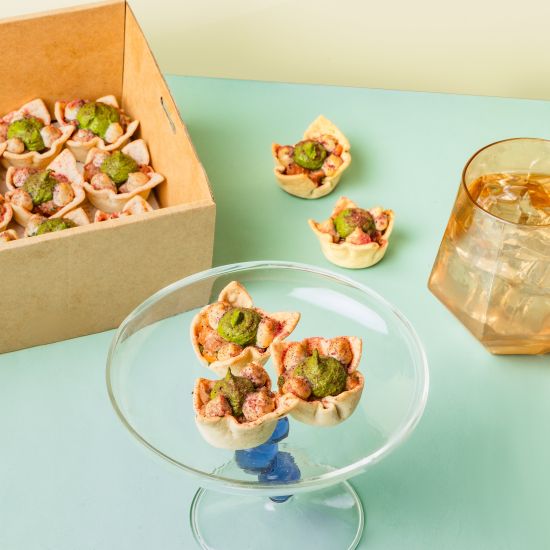 Bunya Nut & Salmon Tart Platter