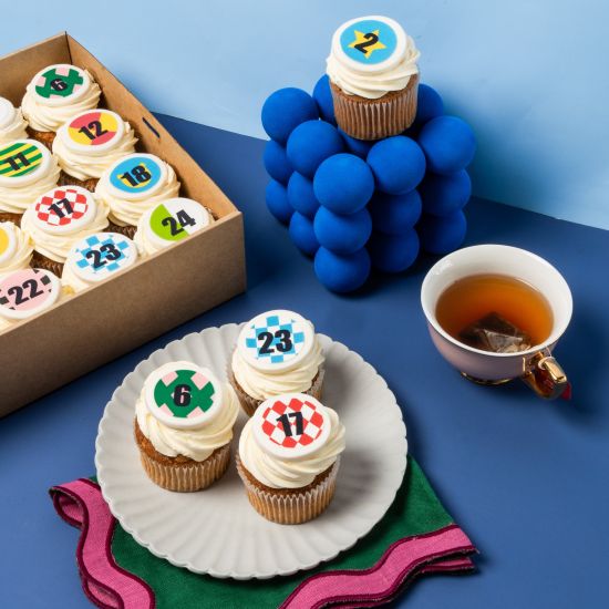 Sweepstake Cupcake Platter