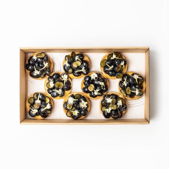 Lemon Curd Tart Platter