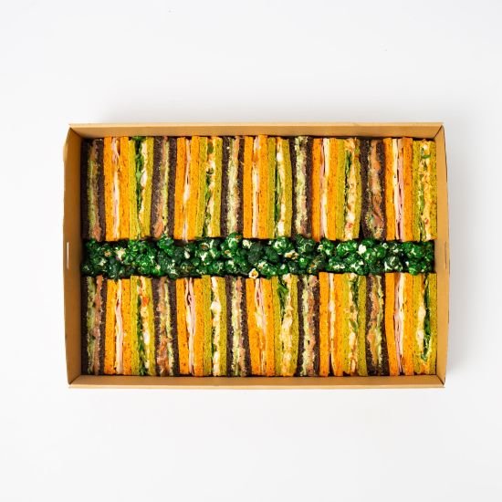 Halloween Finger Sandwich Platter