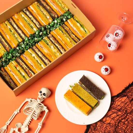 Halloween Finger Sandwich Platter