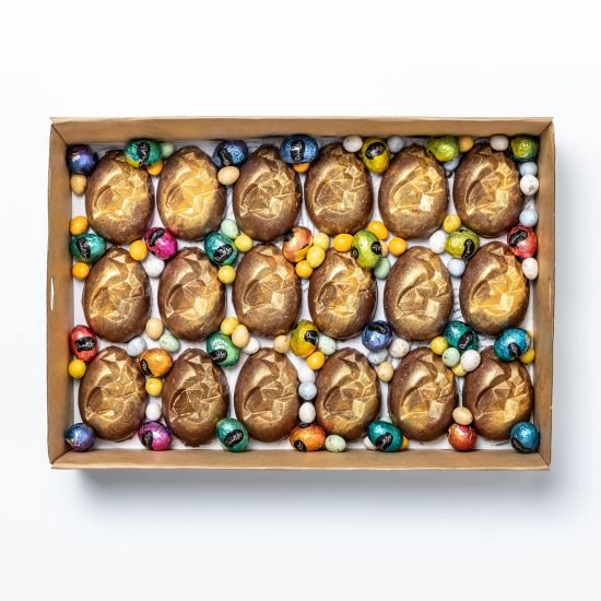 Easter Egg Filled with Marshmallow Platter
