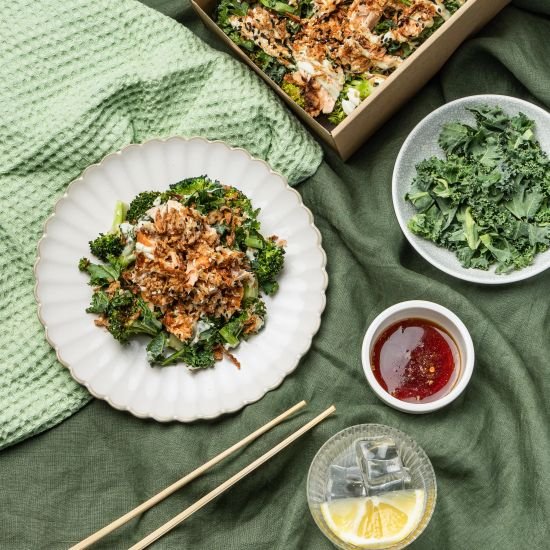 Chopped Bulgogi Beef Salad Platter