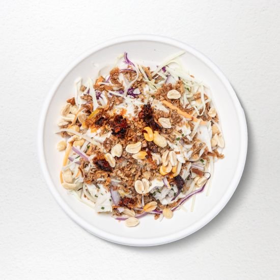 Chicken Papaya Crunch Salad Bowl