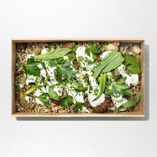 Falafel & Grains Salad Platter
