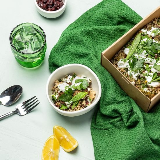 Falafel & Grains Salad Platter