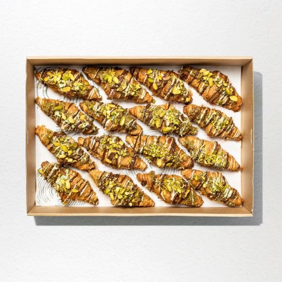 Dubai Chocolate Croissant Platter