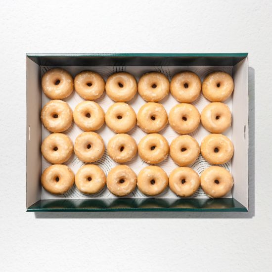 Vanilla Glaze Mini Donut Platter 