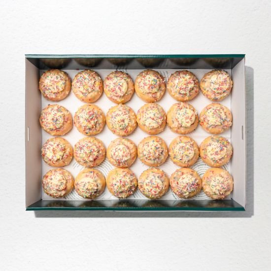 Bubble Gum Mini Donut Platter