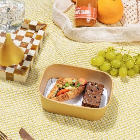Croissant & Brownie Snack Box