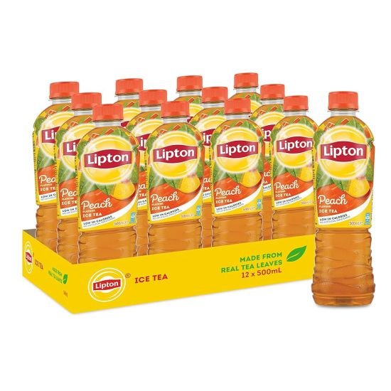 Lipton Iced Tea Peach Pet 500ML X 24 Bottles