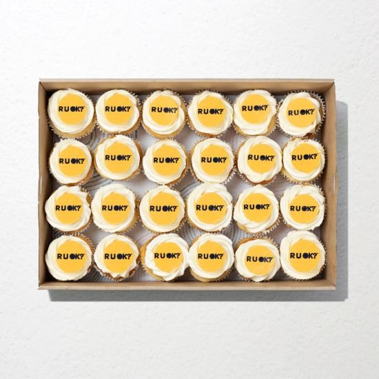 R U OK Day Cupcake (Vanilla)