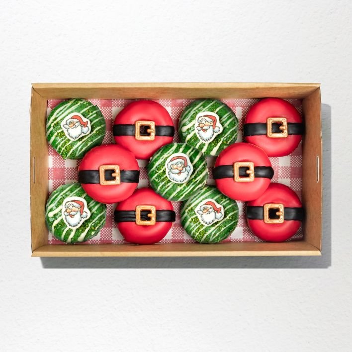 Limited Edition Christmas Donut Platter