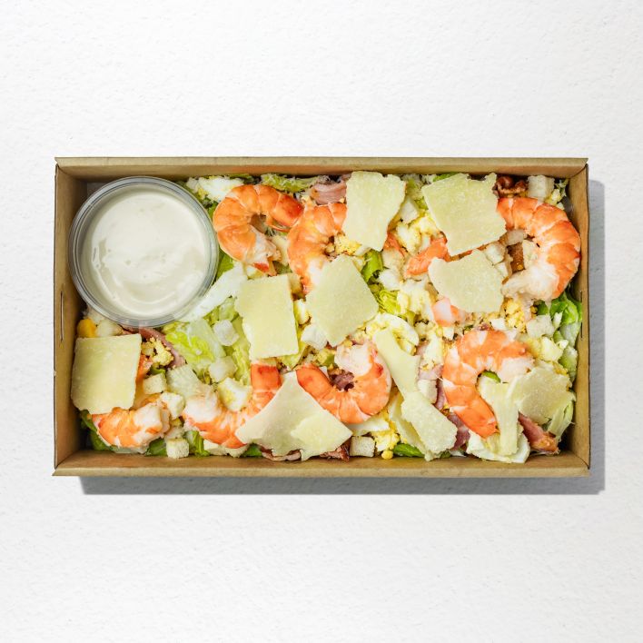 Prawn Caesar Salad Platter