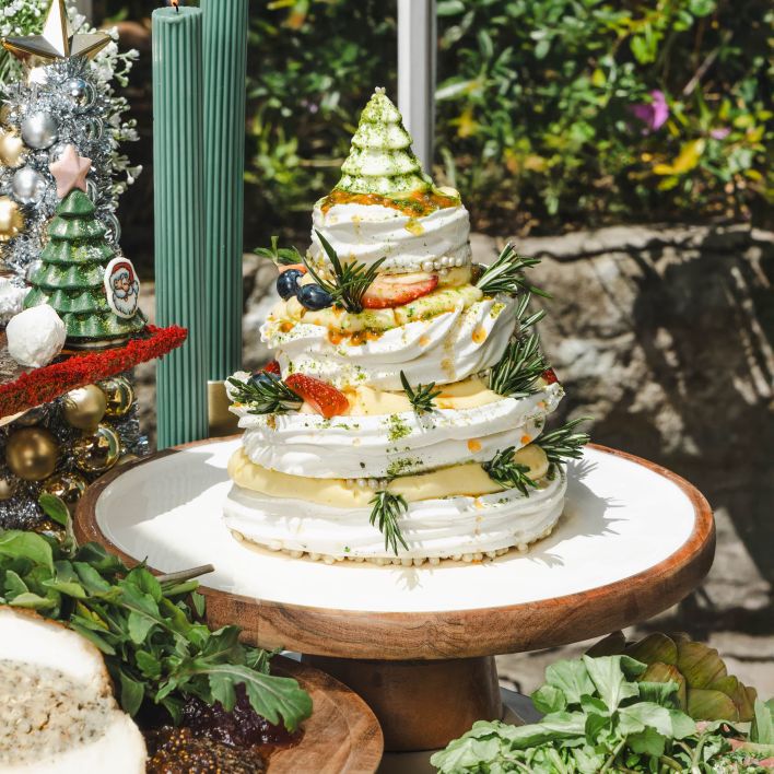 Christmas Tree Meringue
