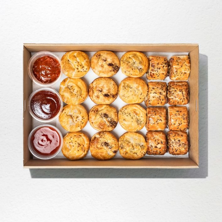 Gourmet Pie and Sausage Roll Platter