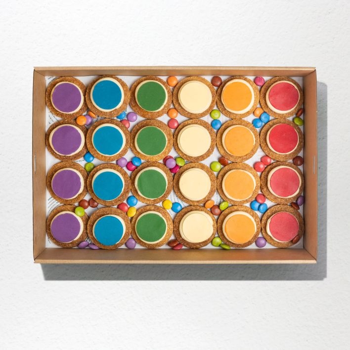 Mardi Gras Cookie Platter