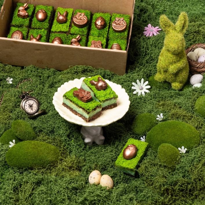 Easter Peppermint Slice Platter