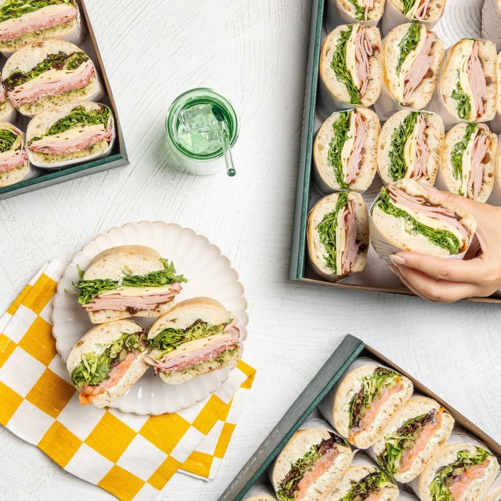 Pastrami Turkish Sandwich Platter