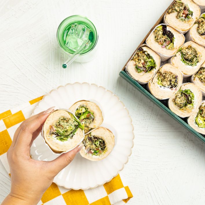 Falafel Baguette Platter 