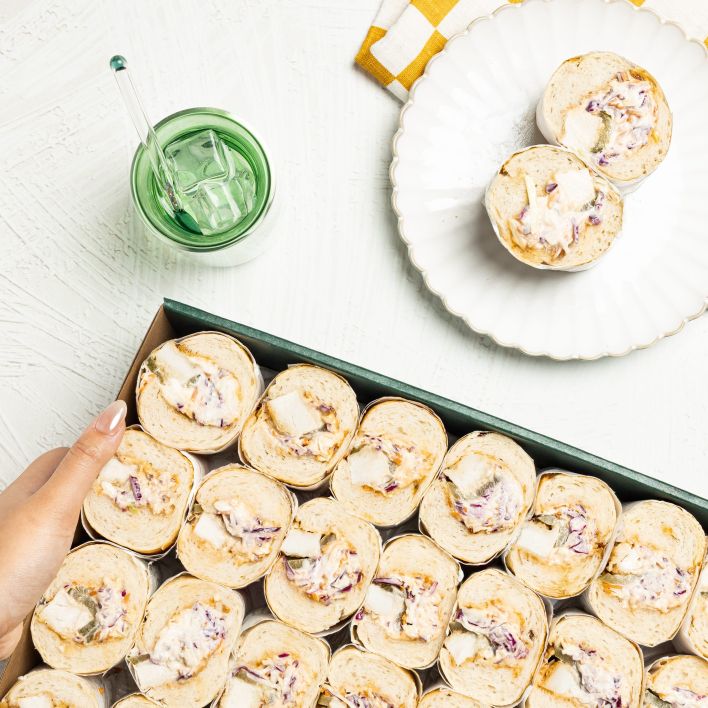 Chicken Schnitzel Baguette Platter